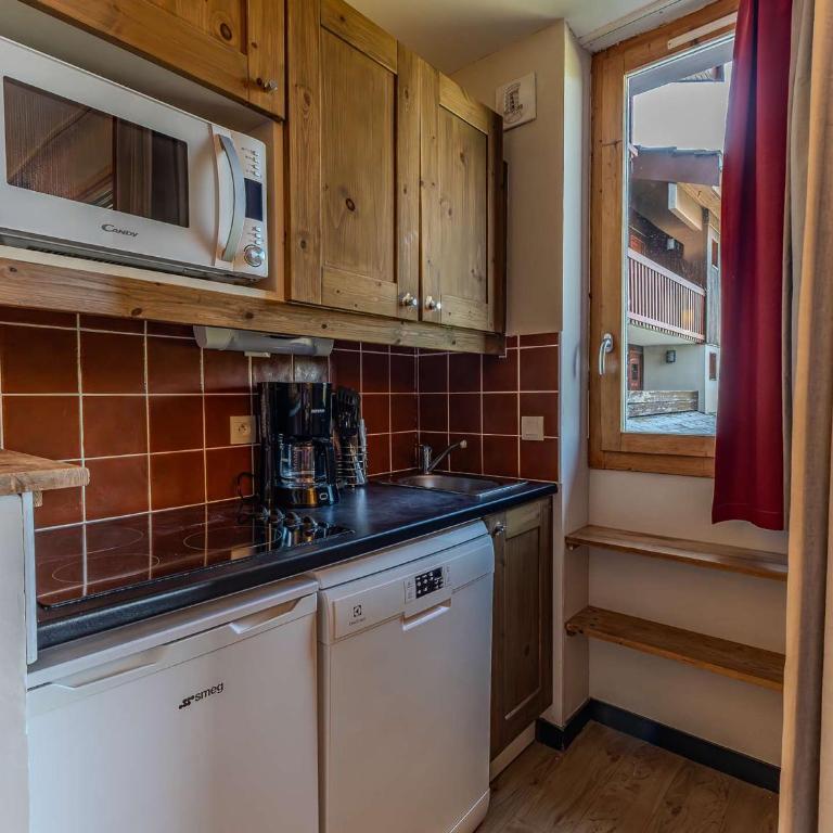Appartement avec vue sur pistes - 4 pers. - Appartamento con 1 Camera da Letto - 6
