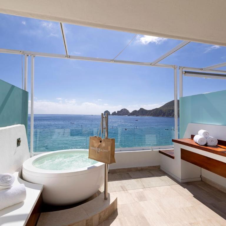 ME by Meliá Cabo - Adults Only - Suite Junior Extra ME+ frente a la playa con bañera de hidromasaje - 5