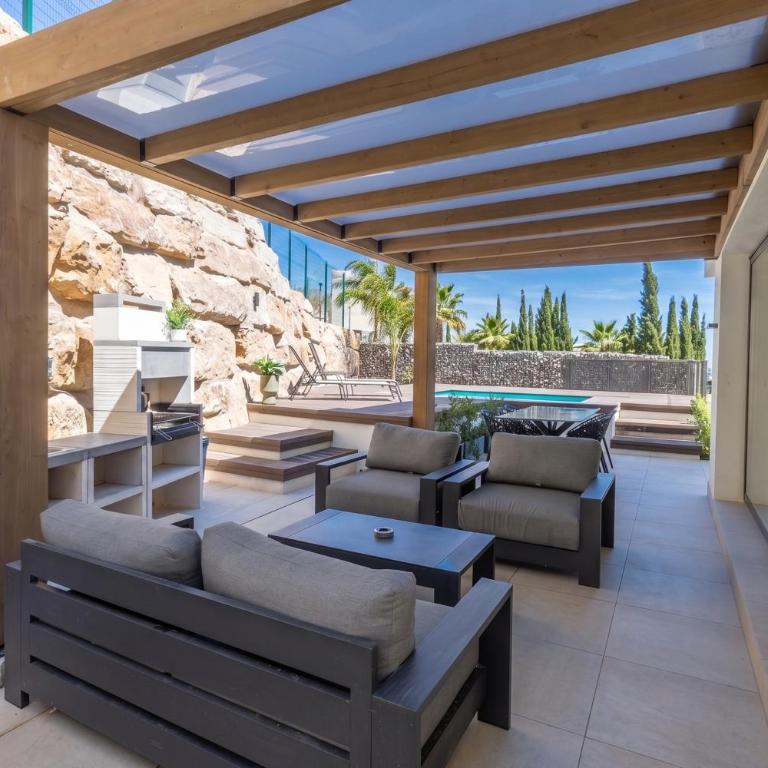 House in Mijas whit SeaViews Pool and PrivateTerrace - Three-Bedroom Villa - 21