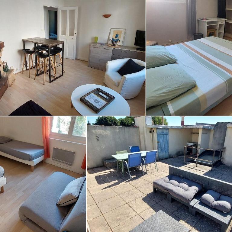 T3 avec toit terrasse rénové prox CV avec parking - Appartement 2 Chambres - 23