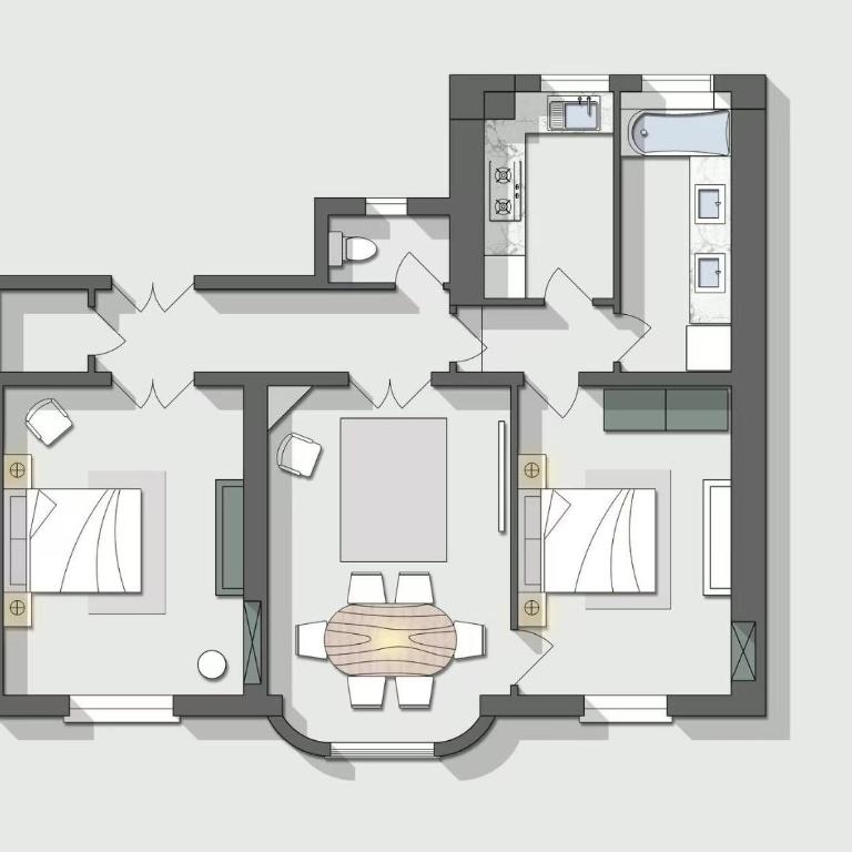 Apartment 2 bedroom with lift Paris 8 Saint-Lazare - Appartement 2 Chambres - 18