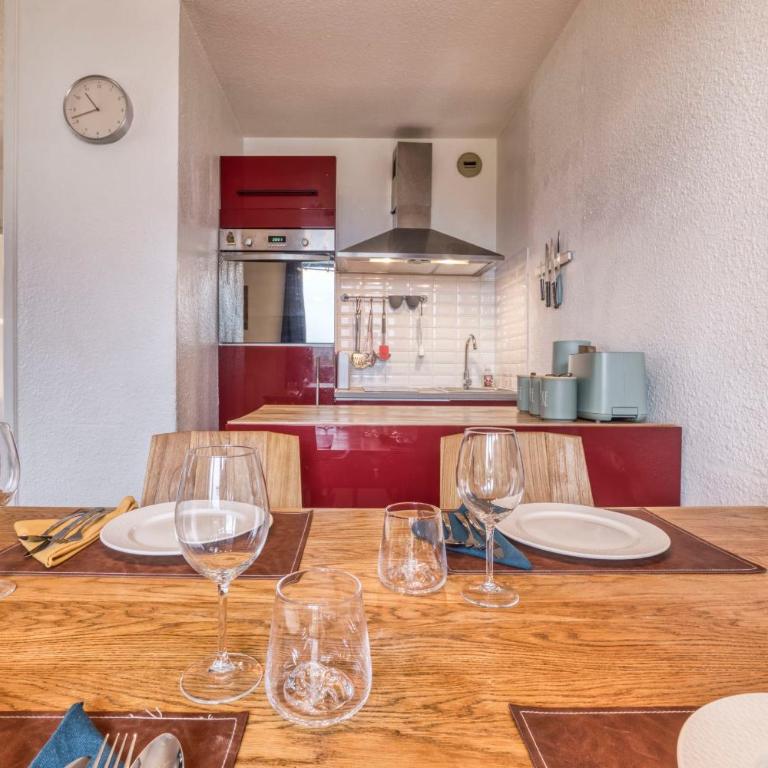 Marmottons - Appartement confortable de deux chambres - Appartement avec Vue sur la Montagne - 12
