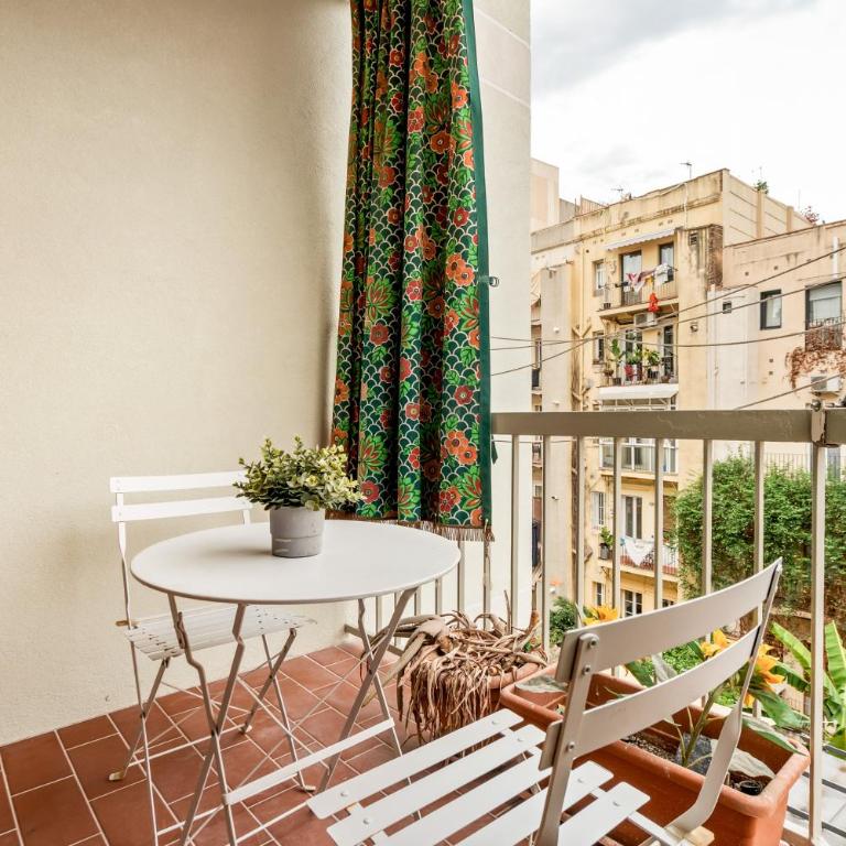 Poble Sec Flat 2 Balconies AC 4 Guests - Apartamento - 15