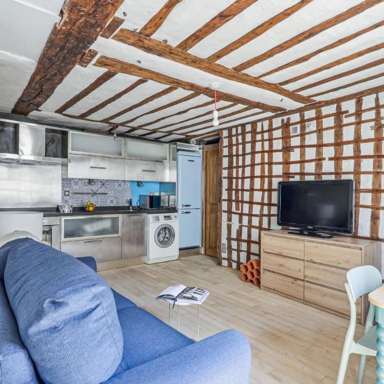 BnBNova - Chic 1BR Steps from the Louvre & Palais Royal & Opéra - Appartement - 6