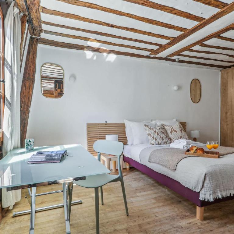 BnBNova - Chic 1BR Steps from the Louvre & Palais Royal & Opéra - Appartement - 9