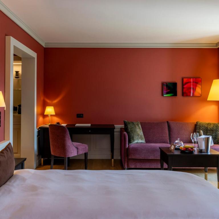 Cresta Palace Celerina St Moritz active-in and experience-out - Junior Suite Cresta mit Balkon - 3