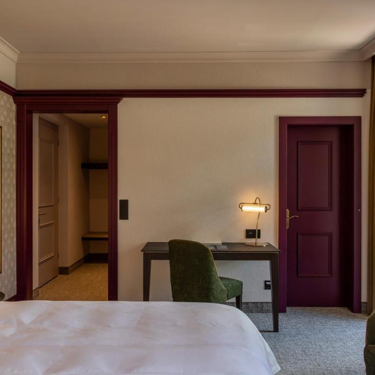Cresta Palace Celerina St Moritz active-in and experience-out - Doppelzimmer im Jugendstil mit Balkon - 3