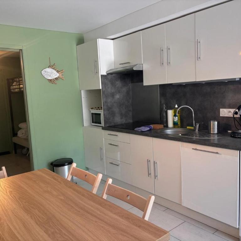 Idéal 5 Pers Terrasse, Parking, Plage - Appartement 1 Chambre - 31