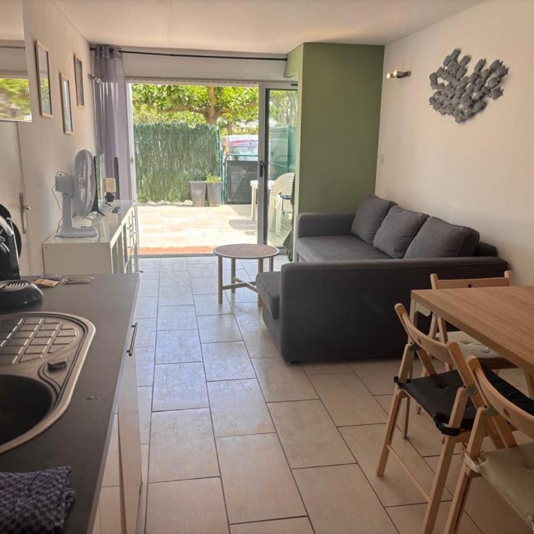 Idéal 5 Pers Terrasse, Parking, Plage - Appartement 1 Chambre - 33