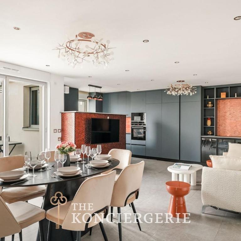 120 m penthouse in Paris - Three-Bedroom Apartment - 16