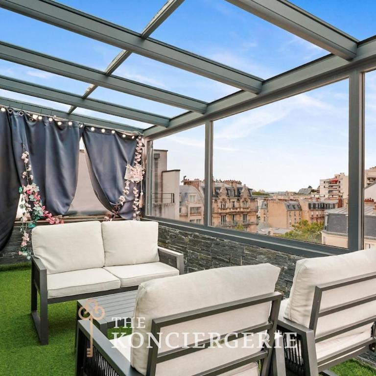 120 m penthouse in Paris - Three-Bedroom Apartment - 19