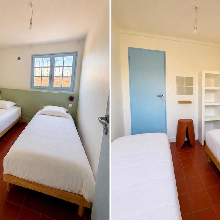 Bas de villa, 6 personnes, piscine, proche plages - Maison 2 Chambres - 7