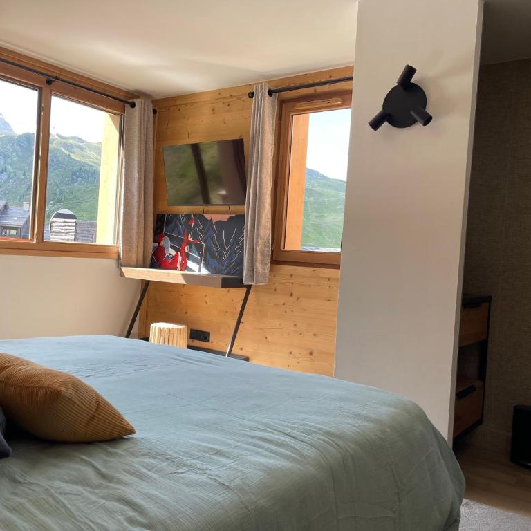 Appartement spacieux 6 personnes Belle Plagne location dimanche au dimanche - Two-Bedroom Apartment - 7