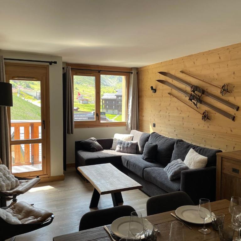 Appartement spacieux 6 personnes Belle Plagne location dimanche au dimanche - Two-Bedroom Apartment - 1