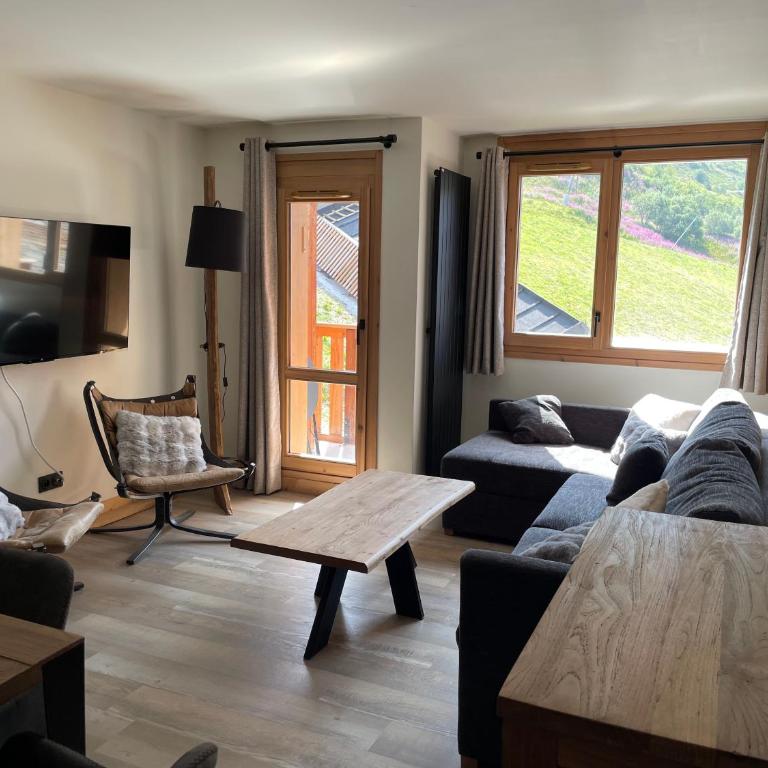 Appartement spacieux 6 personnes Belle Plagne location dimanche au dimanche - Two-Bedroom Apartment - 2