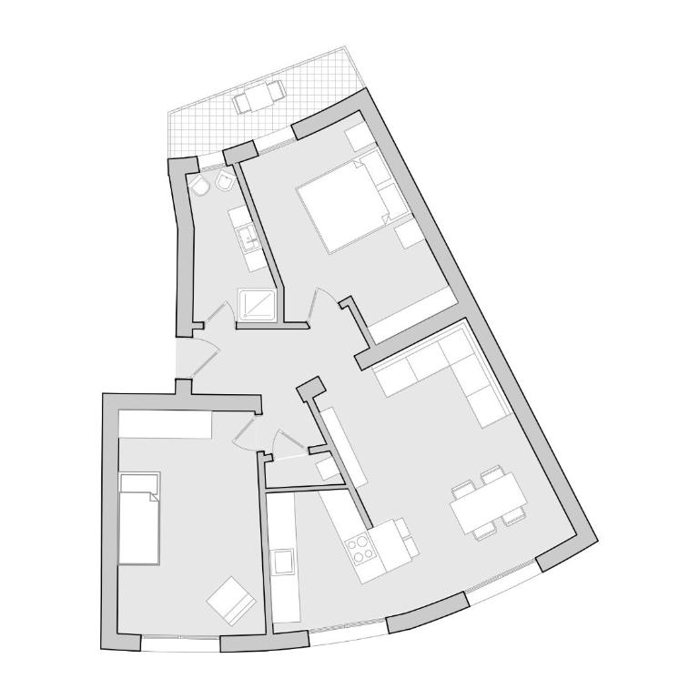Appartamenti Miro - Apartment mit 2 Schlafzimmern und Terrasse - 25