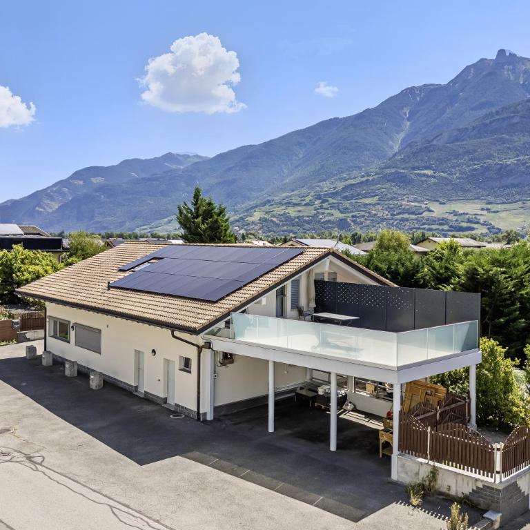 Vue panoramique sur les vignes et soleil couchant - Apartment mit 3 Schlafzimmern - 4