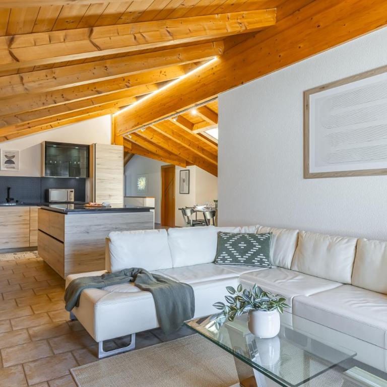 Vue panoramique sur les vignes et soleil couchant - Apartment mit 3 Schlafzimmern - 1