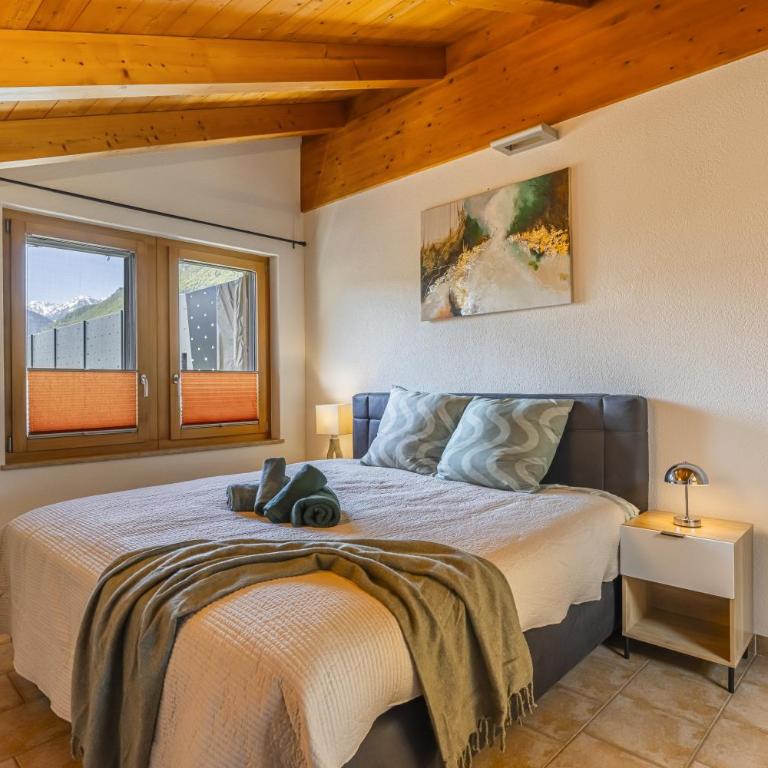 Vue panoramique sur les vignes et soleil couchant - Apartment mit 3 Schlafzimmern - 5