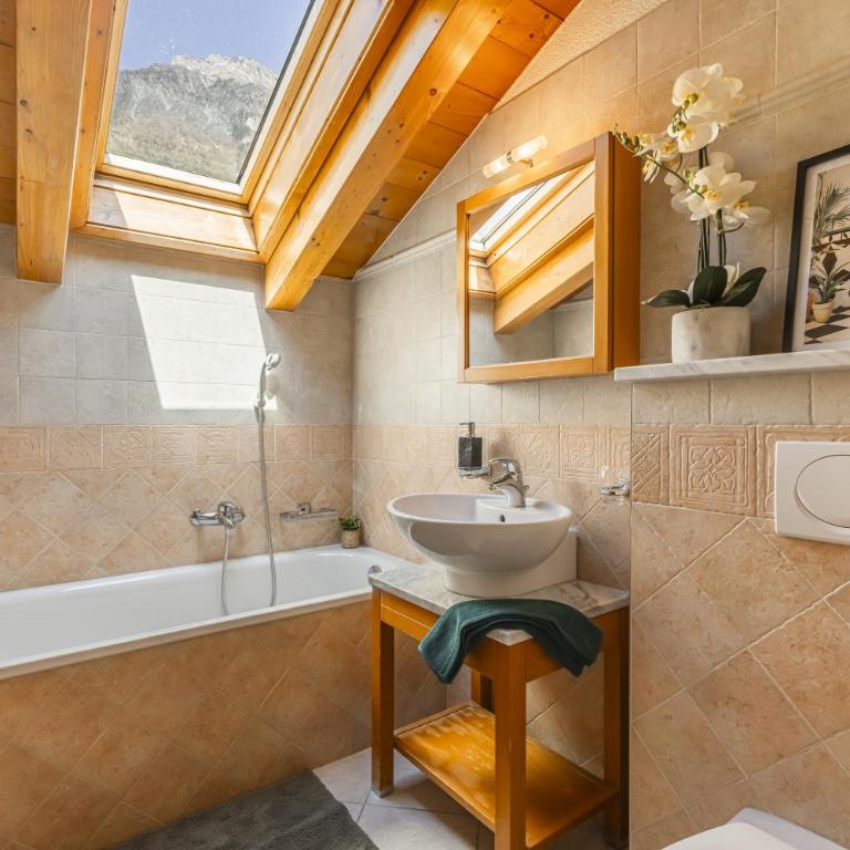 Vue panoramique sur les vignes et soleil couchant - Apartment mit 3 Schlafzimmern - 10