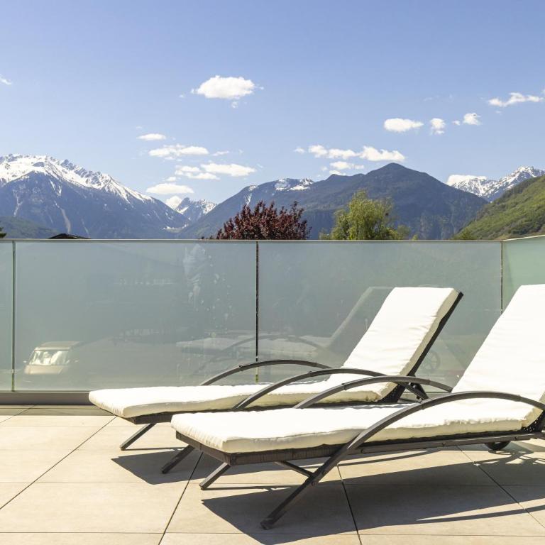Vue panoramique sur les vignes et soleil couchant - Apartment mit 3 Schlafzimmern - 14