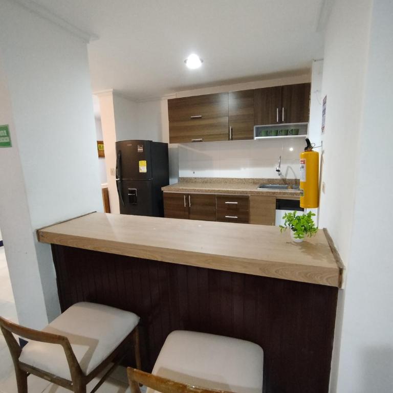 Apartamento Edificio Iroka 4C en el Rodadero Frente al Mar con Balcón y Vista 3 Habitaciones - Apartamento de 3 dormitorios - 12