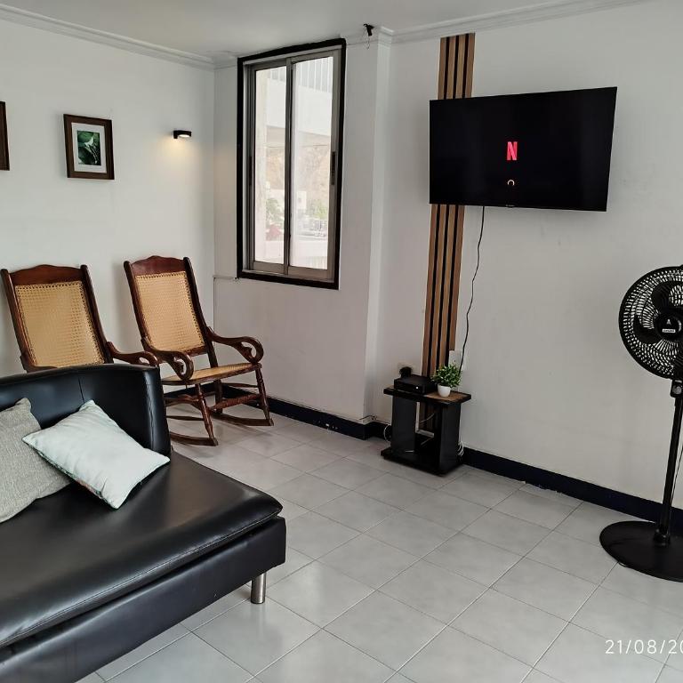 Apartamento Edificio Iroka 4C en el Rodadero Frente al Mar con Balcón y Vista 3 Habitaciones - Apartamento de 3 dormitorios - 9