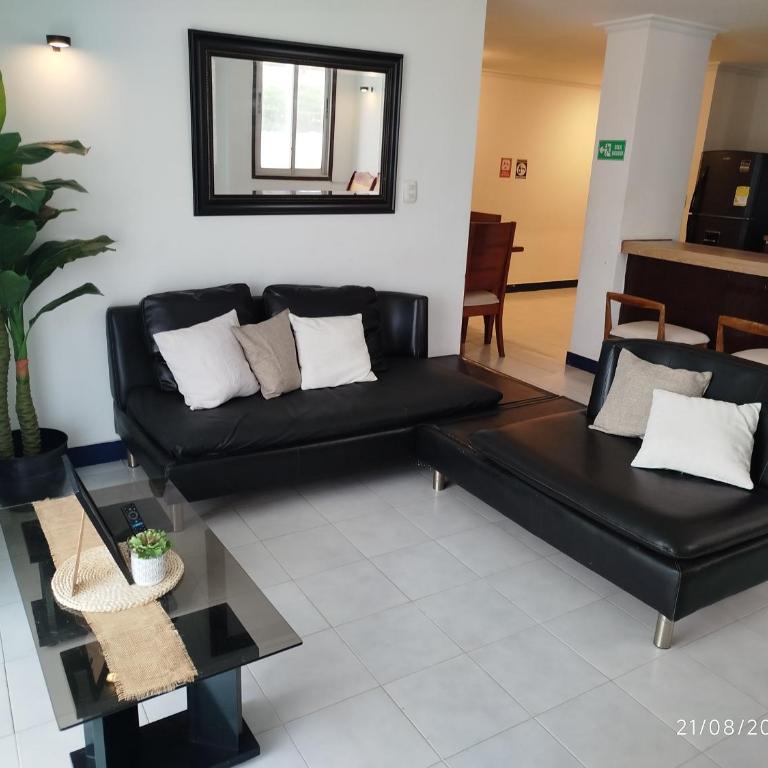 Apartamento Edificio Iroka 4C en el Rodadero Frente al Mar con Balcón y Vista 3 Habitaciones - Apartamento de 3 dormitorios - 7