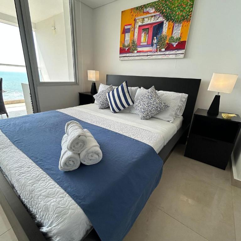Cartagena Beach Resort - Apartamento de 1 dormitorio con balcón y vistas al mar - 18