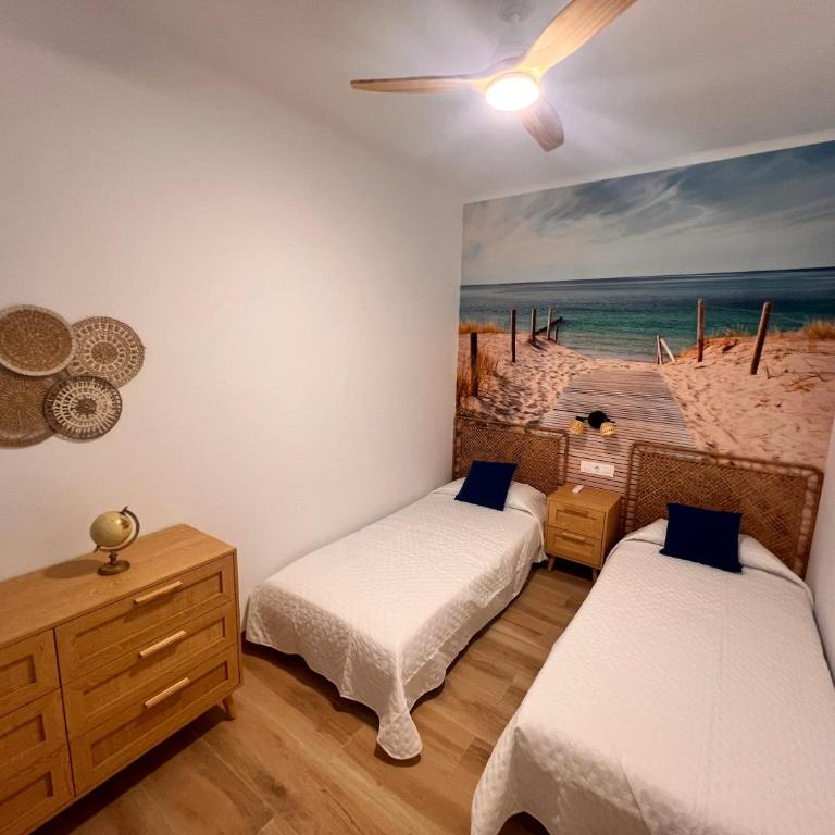 Voramar Palamós, desconnexió a primera línia - Apartment mit 3 Schlafzimmern und Meerblick - 30