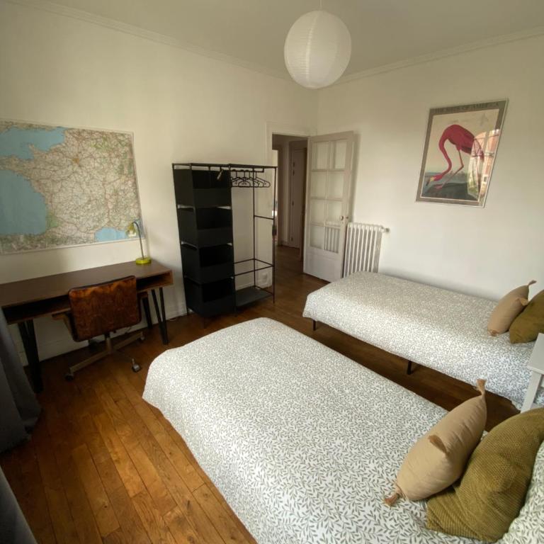 Logement hyper Centre, garage à vélo, jardin, Orléans, France - Appartement 2 Chambres - 15