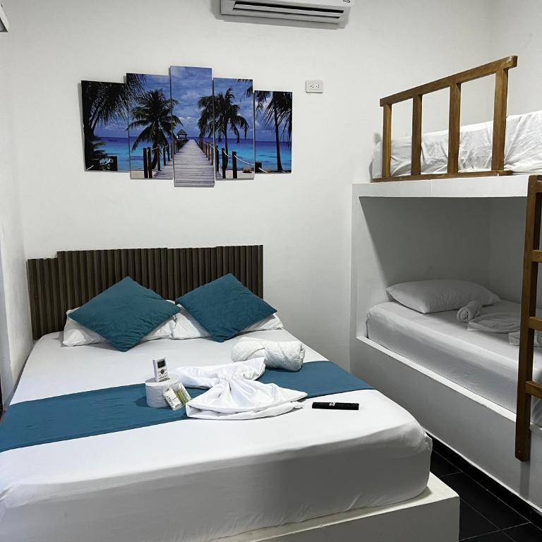 La bonga hotel - Habitación cuádruple - 4