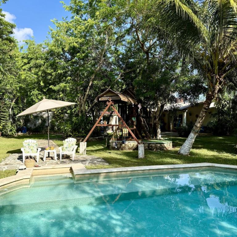 Villa Chak Chel with pool in the Mayan Jungle - Villa mit 1 Schlafzimmer - 30