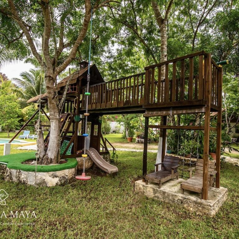 Villa Chak Chel with pool in the Mayan Jungle - Villa mit 1 Schlafzimmer - 36