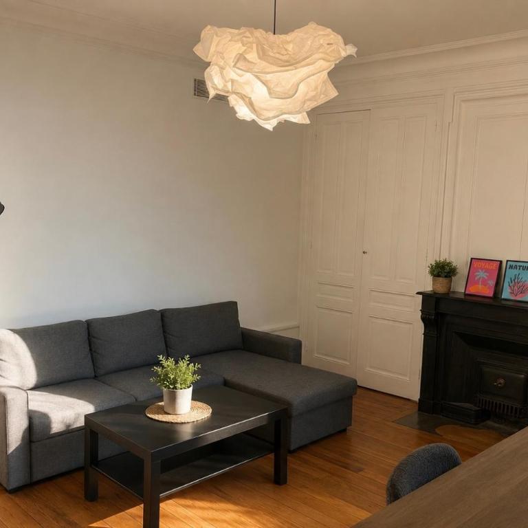 Saxe Gambetta - Spacieux 80m lumineux - 2 chambres balcon - Apartamento de 2 dormitorios - 8