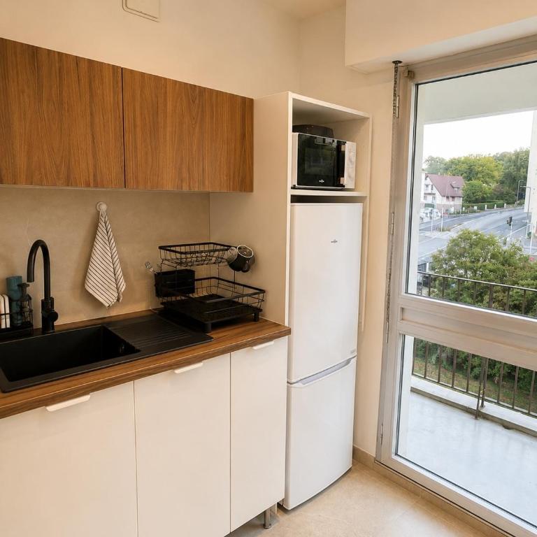 Stylish studio with balcony & parking in Metz - Appartement 1 Chambre - 5