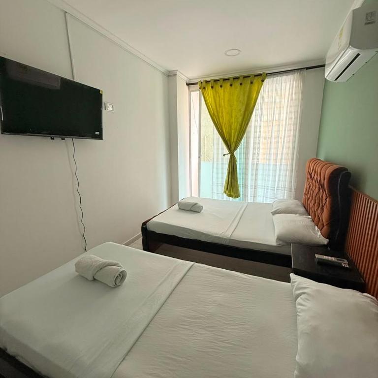 Hotel Rodadero Suites By SGH - Two-Bedroom Deluxe Apartment with Balcony - 10