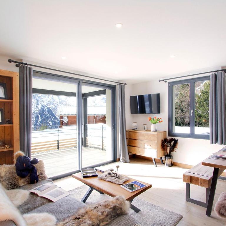 Appartement, vue glacier - 6 pers. - Apartment mit 2 Schlafzimmern - 1