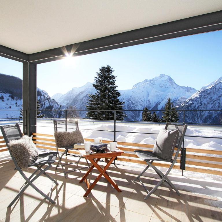 Appartement, vue glacier - 6 pers. - Apartment mit 2 Schlafzimmern - 7