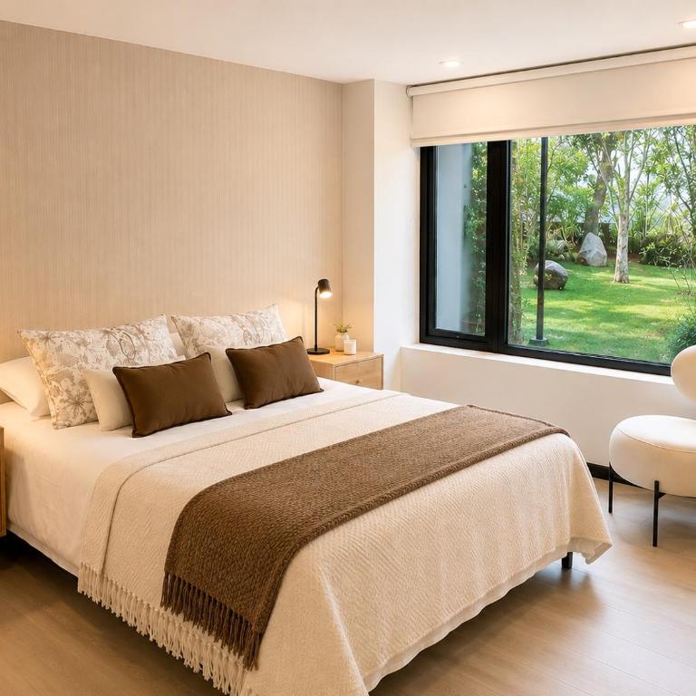 Despierta entre Árboles Depto 2D2B con Terraza Piscina Wifi - Apartamento de 2 dormitorios - 1