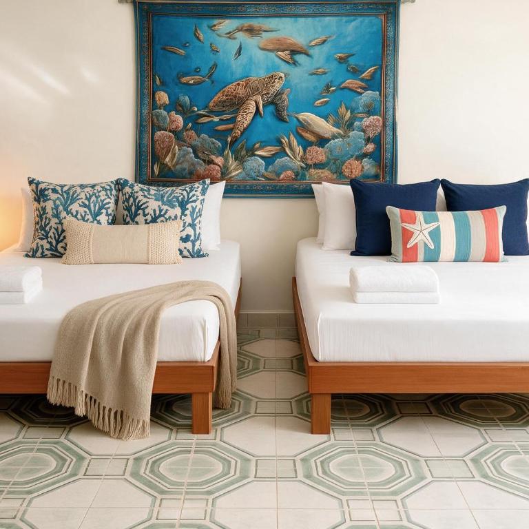 Quiet Mornings in Playa, King & 2BR Suites, Sleeps 2-8, Kitchen WiFi AC, Beach, 5th Ave, ADO & Ferry 4 Min - Deluxe Suite - 3