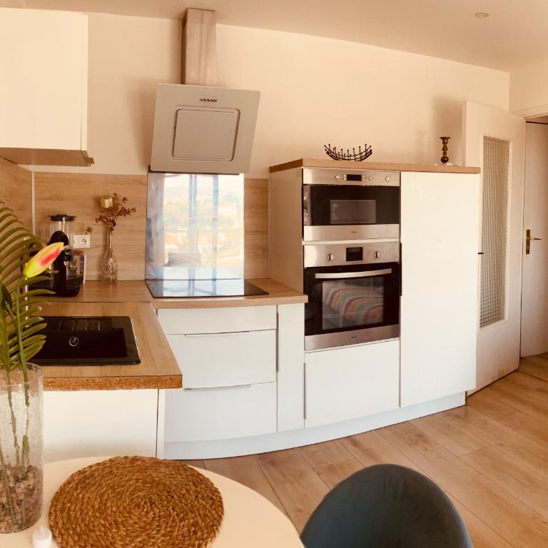 2 Pièces Vur Mer avec Balcon - Appartement 1 Chambre - 3