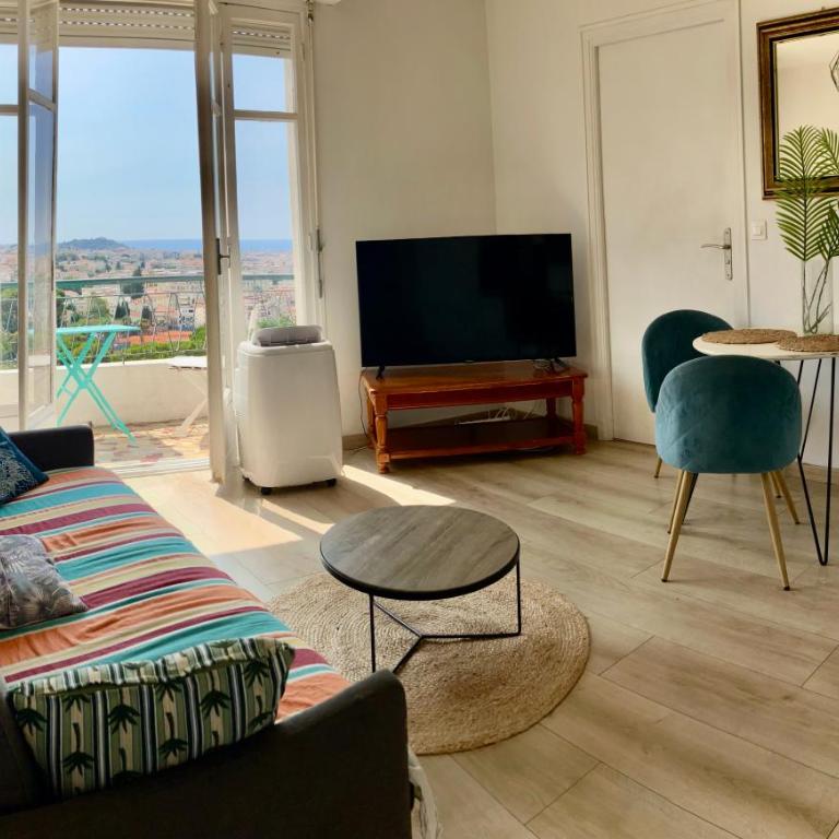 2 Pièces Vur Mer avec Balcon - Appartement 1 Chambre - 10