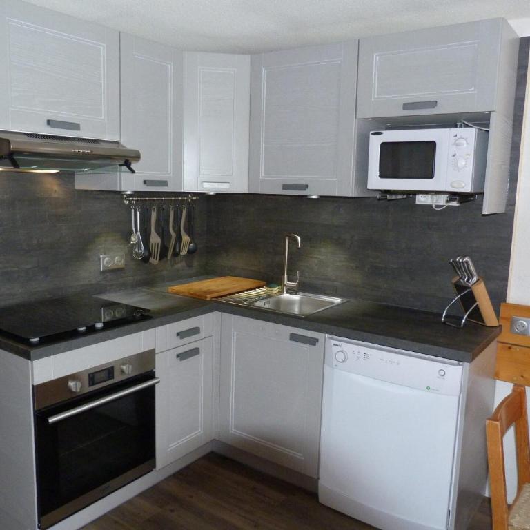 Résidence Aiguille Grive Bat Iii - Appartement 2 pièces 6 personnes en duplex, skis aux pieds, dans le village de Charmettoger à Arc 1800 MAE-1708 - Apartment - 6