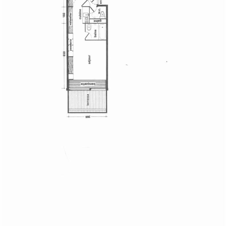 Résidence Haut De L'adret - Studio coin montagne 5 personnes avec vue magnifique sur la montagne proche des pistes et des commerces. MAE-1732 - Studio - 15