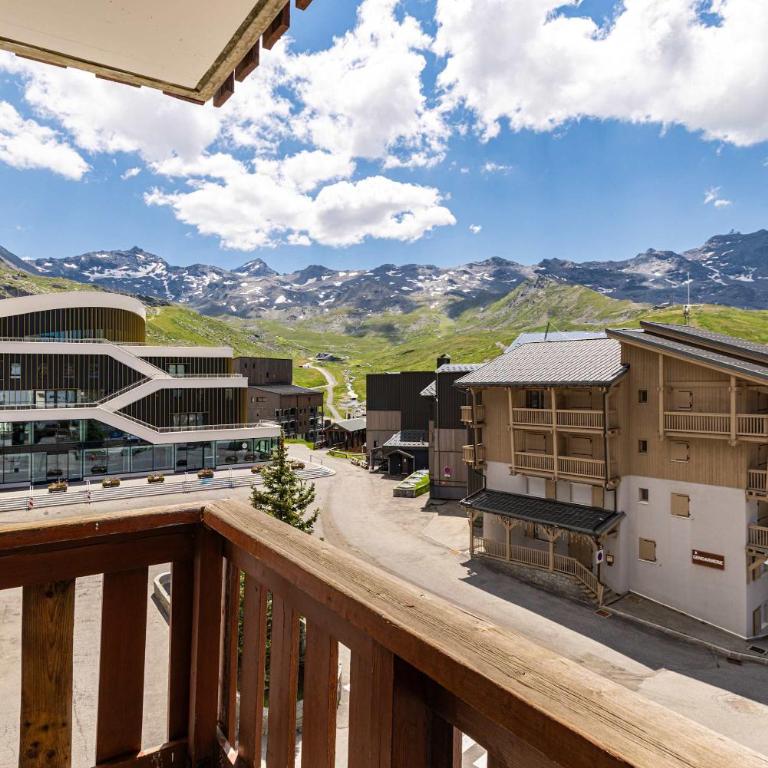 Residence Altineige, Ski In-Out with WiFi in Val Thorens, "V8" by Versant Collection - Appartement 1 Chambre avec Balcon et Vue sur les Montagnes - 6