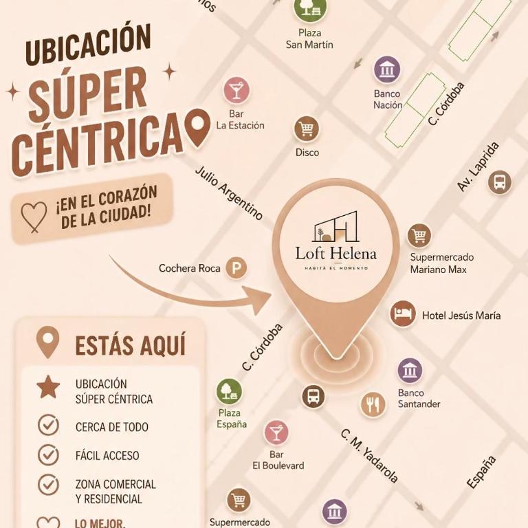 Loft Helena - acogedor, completo y céntrico - Apartamento de 1 dormitorio - 3