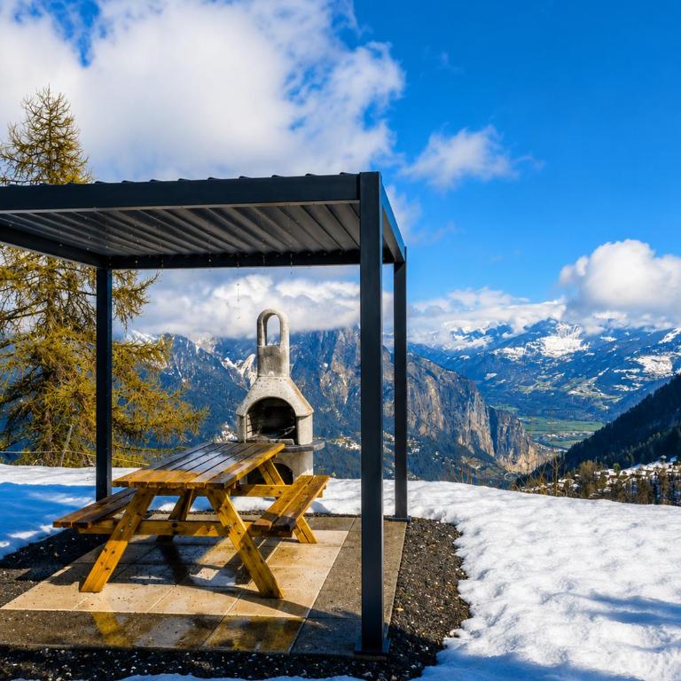 Charmantes Apartment - Le Mazot - Appartement 3 Chambres avec Vue sur la Montagne - 16