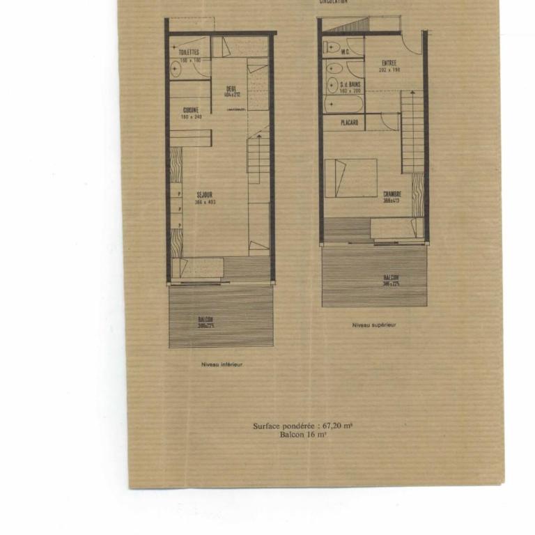 Résidence Versant Sud - Appartement 2 pièces 7 personnes à Arc 1600 dans une résidence proche des pistes et des commerces MAE-1874 - Appartement - 14