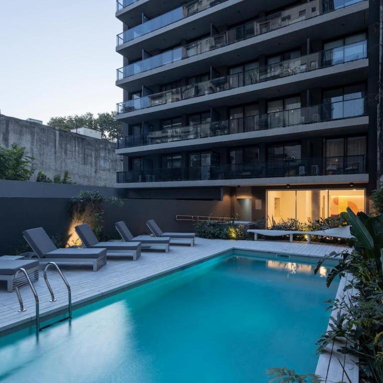 Modern Palermo apartment with pool & coworking - Apartamento de 1 dormitorio - 17